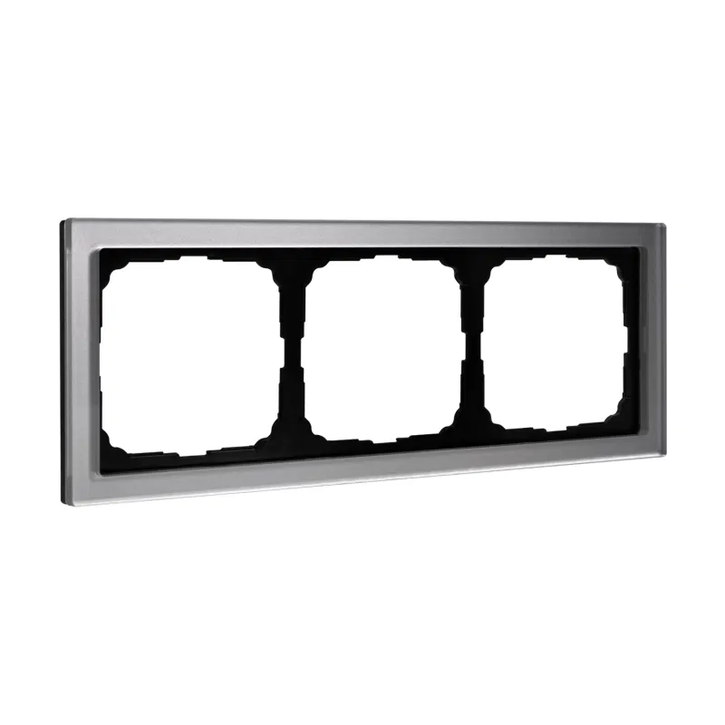 Рамка 3-м ArtGallery Pure органич. стекло алюм. SE GAL320303 Systeme Electric