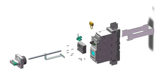 Рукоятка GM2/GM3/MFS черн. SE GMAPB54 Systeme Electric