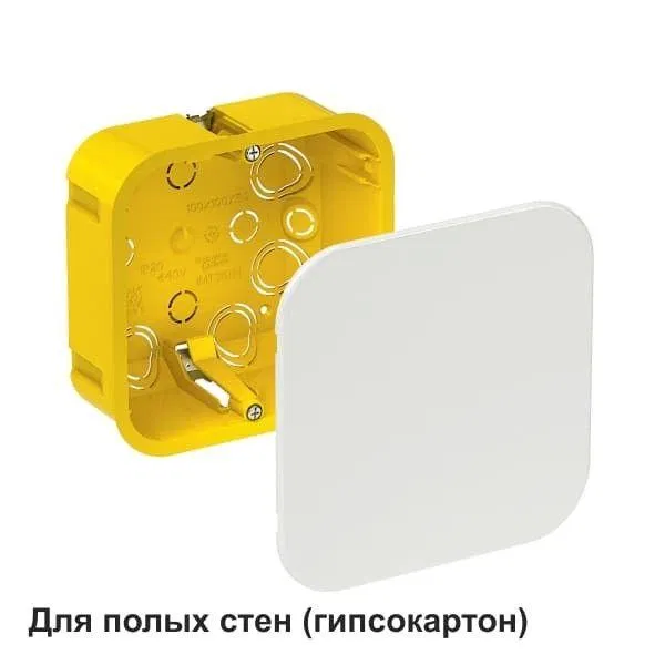 Коробка распределительная 100х100х50мм для полых стен DIY SE IMT351611 Systeme Electric