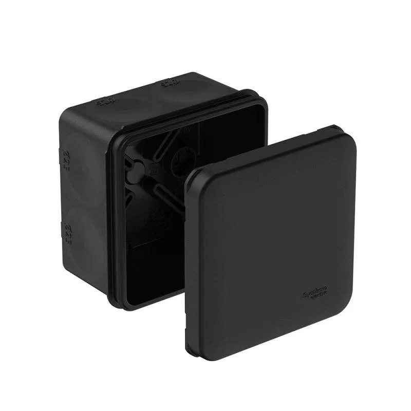 Коробка распределительная MultiBox IP66 70х70х42 DIY (со стикером) черн. SE IMT352961 Systeme Electric