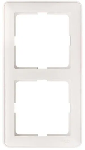 Рамка 2-м W59 бел. SE KD-2-18 (КД-2-18) Systeme Electric