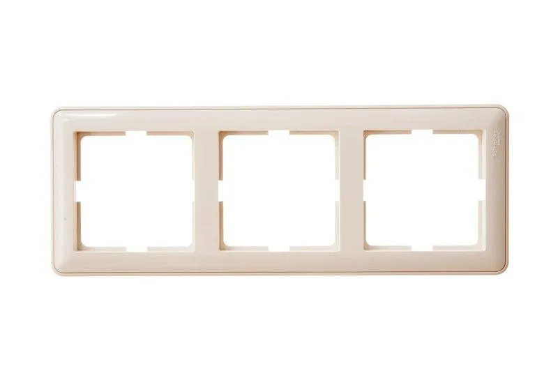 Рамка 3-м W59 сл. кость SE KD-3-28 (КД-3-28) Systeme Electric