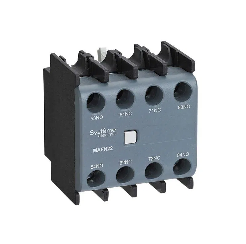 Блок контактный дополнительный MC1G/E 4НО фронт. монтаж. SE MAFN40 Systeme Electric