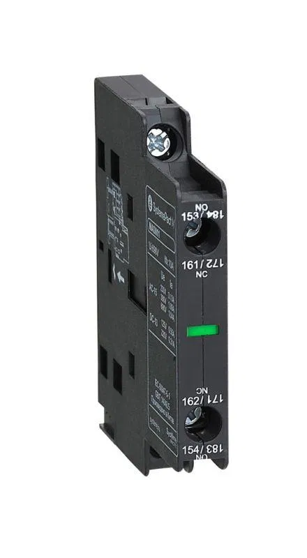 Блок контактный дополнительный MC1G/E 1НО+1НЗ бок. монтаж. SE MASN11 Systeme Electric