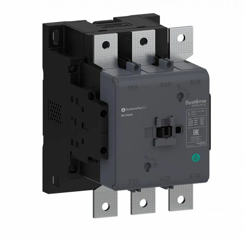 Контактор MC1G 3п 500А кат. 48-130В AC/DC 2НО+2НЗ SE MC1G500EHE Systeme Electric