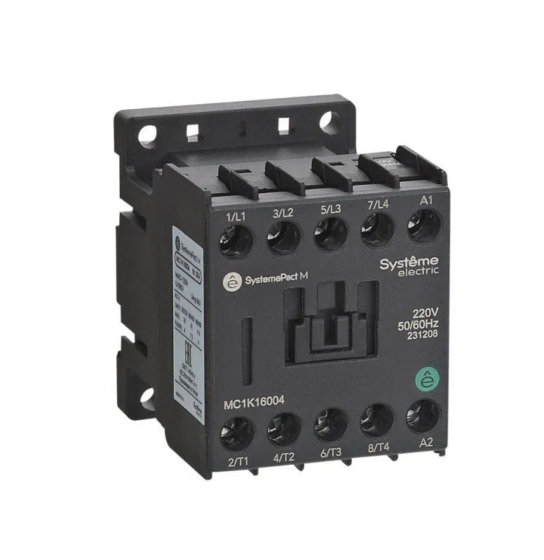 Контактор MC1K 4P(4НО) 9А AC 110В 50/60Гц SE MC1K09004F7 Systeme Electric