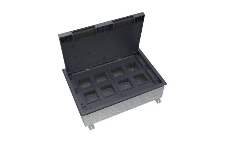 Люк MultiDesk MDK10 на 16мод. IP40 с монтажной коробкой для бетонных полов SE MDK10216 Systeme Electric