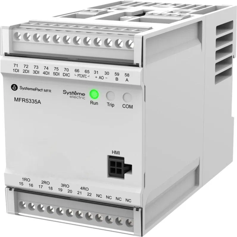 Реле MFR530 MODBUS-RTU 5-25А ТТ d10.5мм 80-270В AC/DC SE MFR53325A Systeme Electric