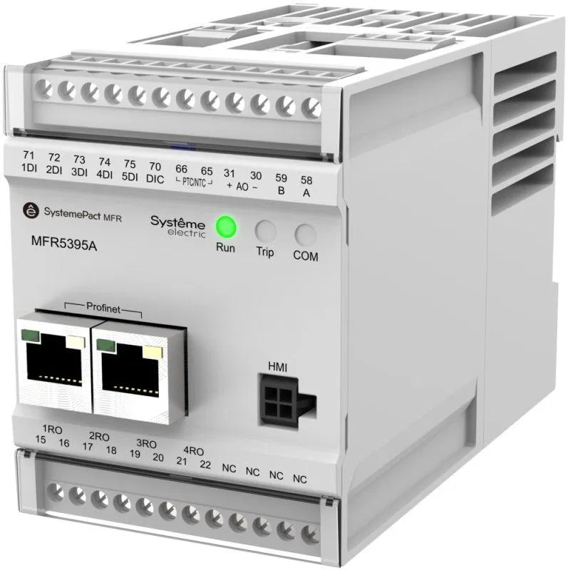 Реле MFR530 MODBUS-RTU + PROFINET 0.2-5А ТТ d10.5мм 80-270В AC/DC SE MFR5395A Systeme Electric