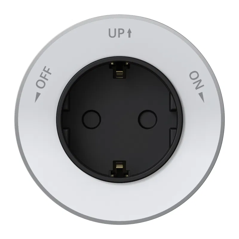 Розетка MultiTrack 16А 250В 2К+З круглая бел. SE MTK13001W Systeme Electric