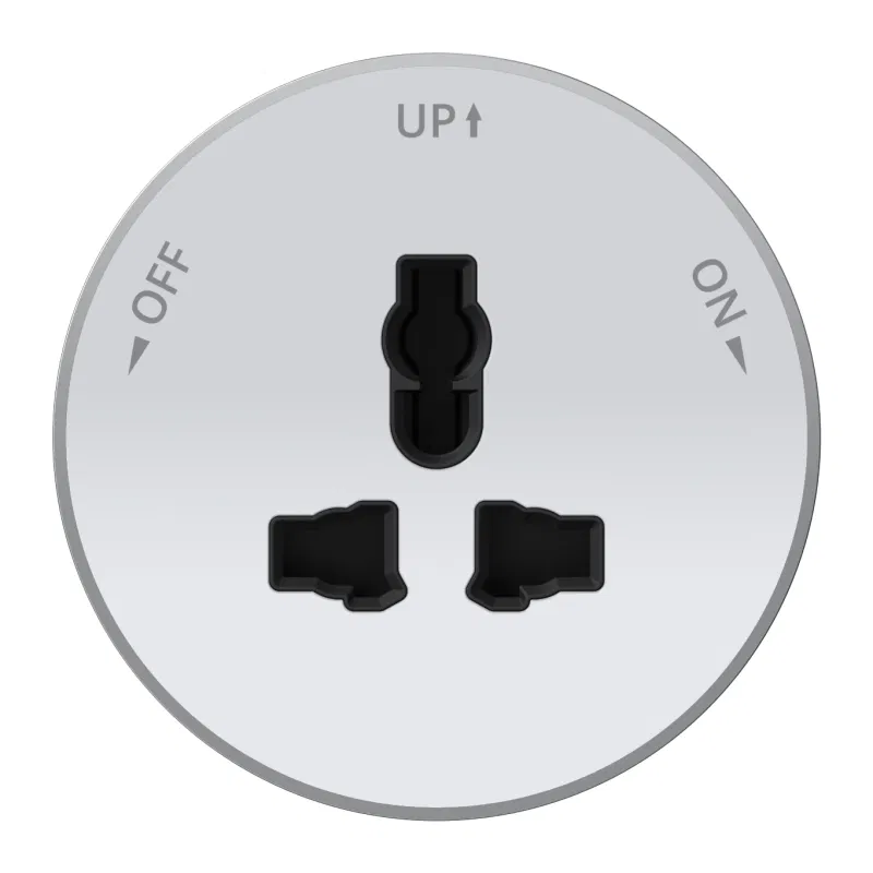 Розетка MultiTrack 13А 250В универс. круглая бел. SE MTK13002W Systeme Electric