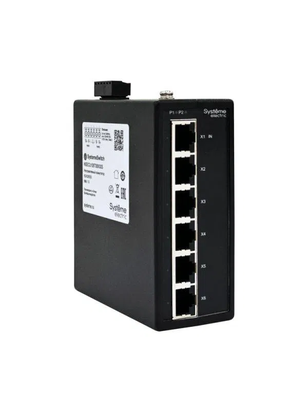 Концентратор промышленный EtherCAT 6х100BaseT SE NSECU106T06X00S Systeme Electric