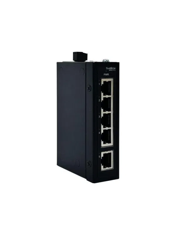 Коммутатор неуправляемый промышленный Ethernet 5х10/100BaseT SE NSETU105T05X00B Systeme Electric