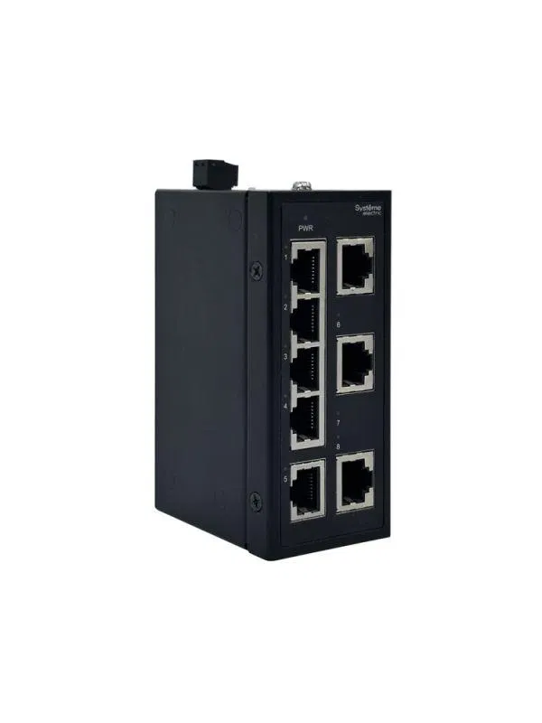Коммутатор промышленный неуправляемый Ethernet 8х10/100BaseT SE NSETU108T08X00B Systeme Electric