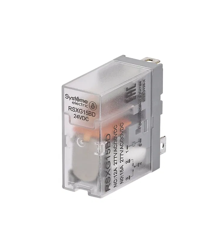 Реле 12А 1перекл. 24В DC SE RSXG15BD Systeme Electric