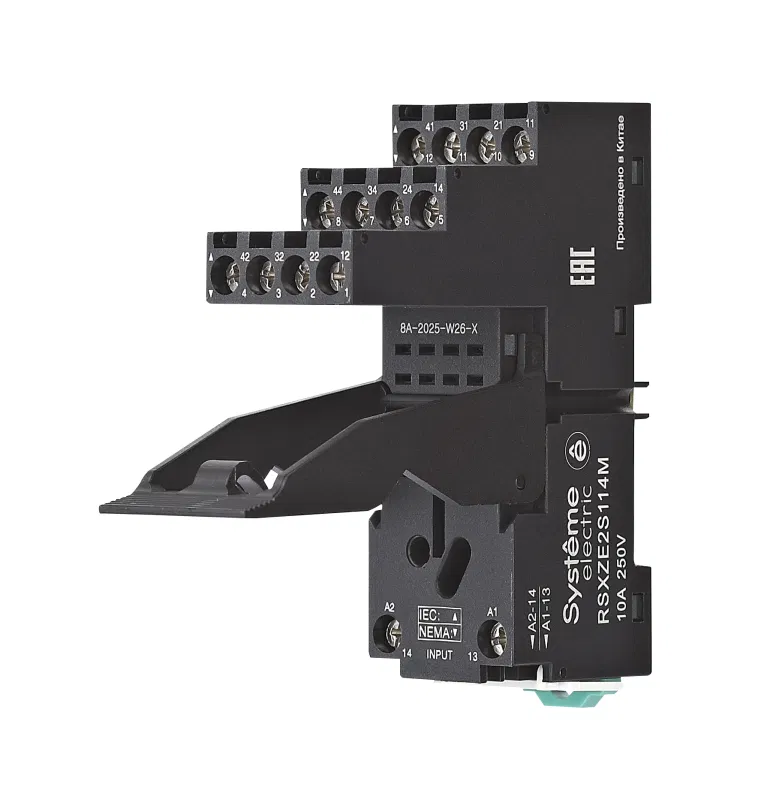 Розетка для реле 10А 4перекл. separate SE RSXZE2S114M Systeme Electric