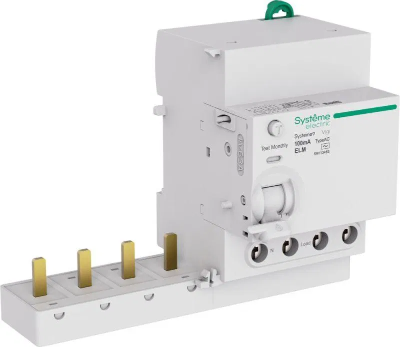 Блок дифференциального тока 4п 63А 100мА тип AC Systeme9 400В SE S9V13463 Systeme Electric