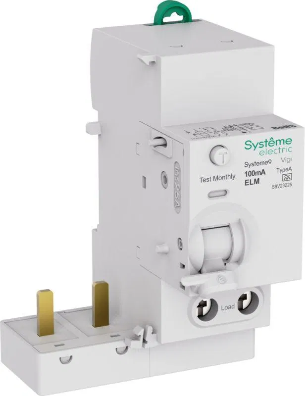 Блок дифференциального тока 2п 25А 100мА тип A Systeme9 230В SE S9V23225 Systeme Electric