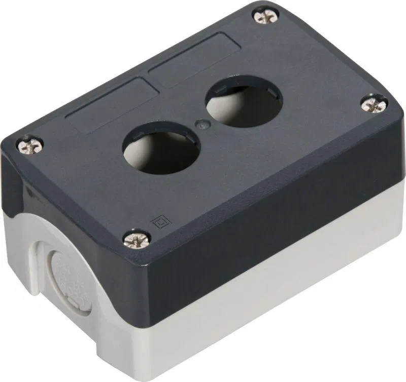 Пост кнопочный 2 отверстия сер. SE SALD02 Systeme Electric