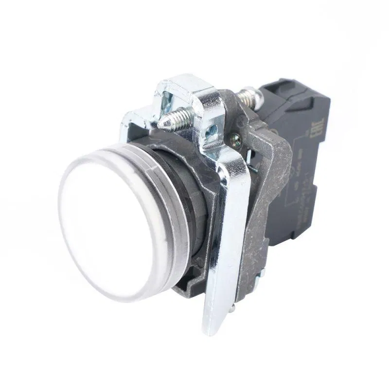 Лампа светосигнальная d22мм 24В DC бел. в сборе SE SB4BVB1 Systeme Electric