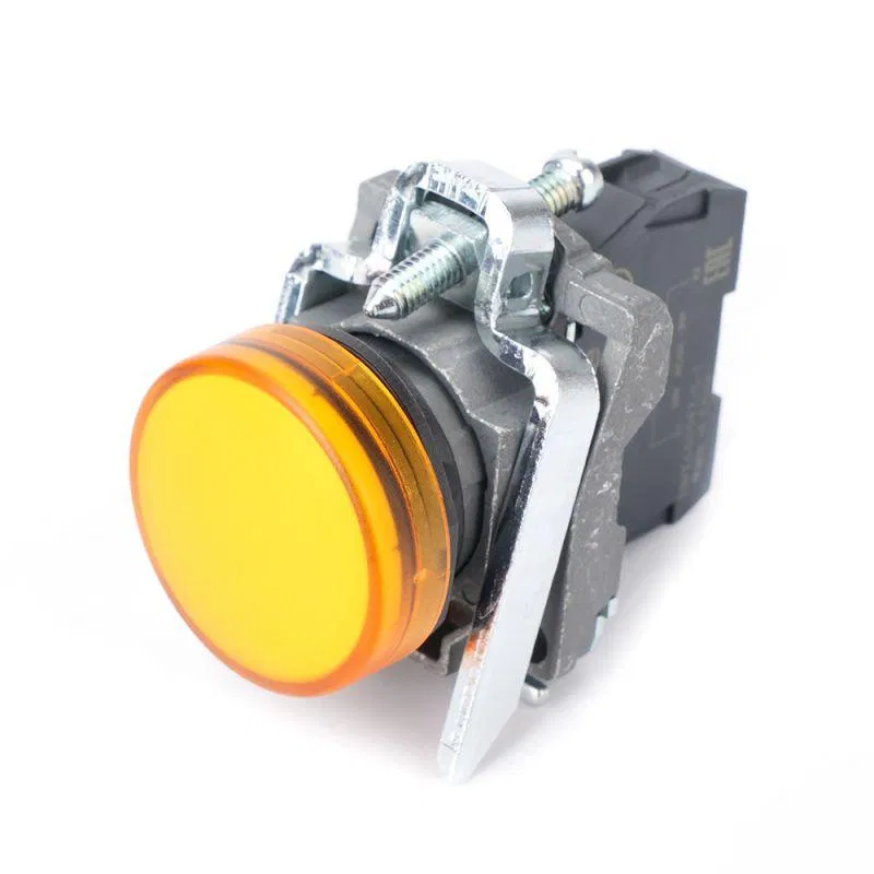 Лампа светосигнальная d22мм 24В DC желт. в сборе SE SB4BVB5 Systeme Electric