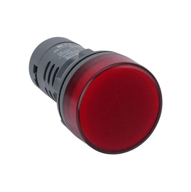 Лампа светосигнальная SB7 d22мм 24В DC красн. моноблочная SE SB7EV04BP Systeme Electric