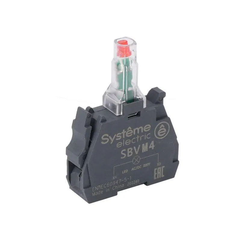 Блок световой светодиодный 230-240В AC красн. SE SBVM4 Systeme Electric