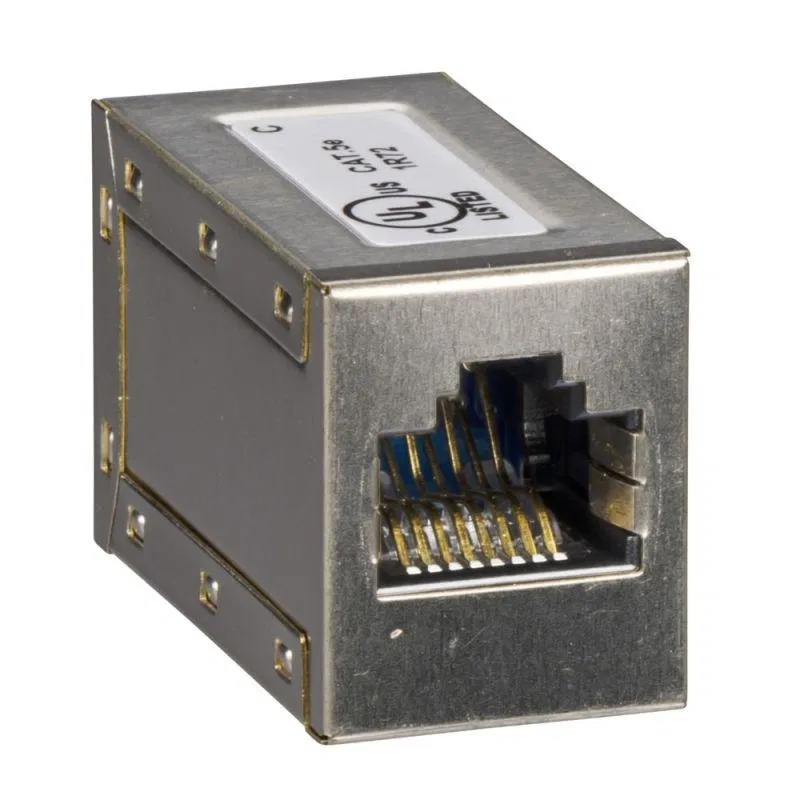 Разъем RJ45 (розет. часть/розет. часть) (уп.5шт) SE SPC-RJ45-FEME Systeme Electric