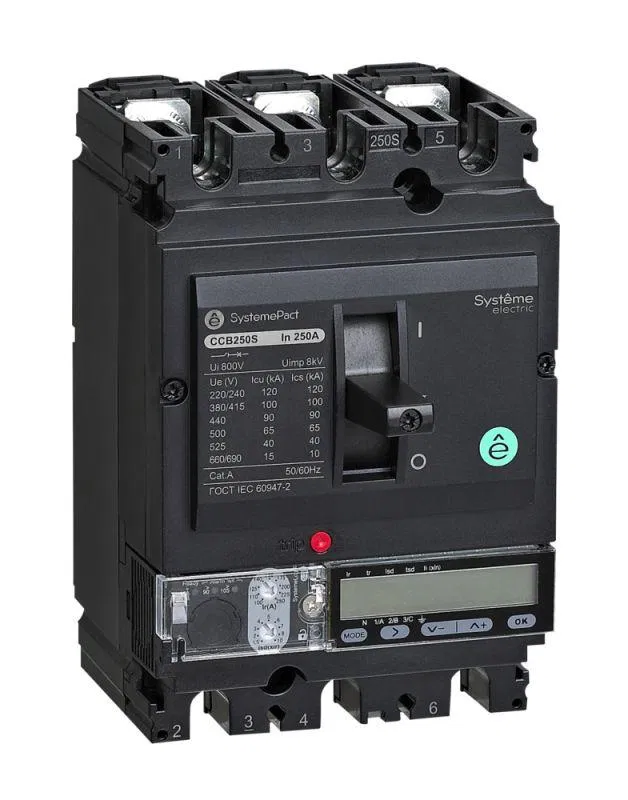 Выключатель автоматический SPC160 36кА S5.2E 3P3D 160А SE SPC160F16052E3DFC Systeme Electric
