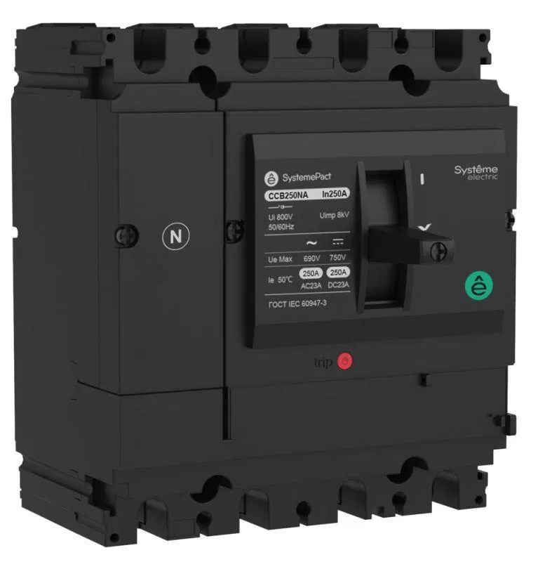 Выключатель-разъединитель SPC250 4P NA 250А SE SPC250250NA4DF Systeme Electric