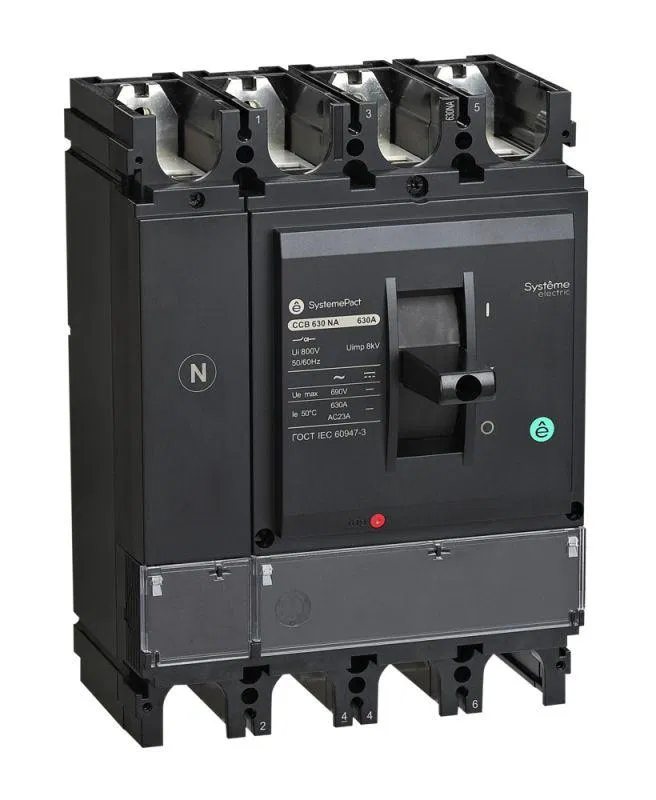 Выключатель-разъединитель 4п 630А NA SPC630 SE SPC630630NA4DF Systeme Electric