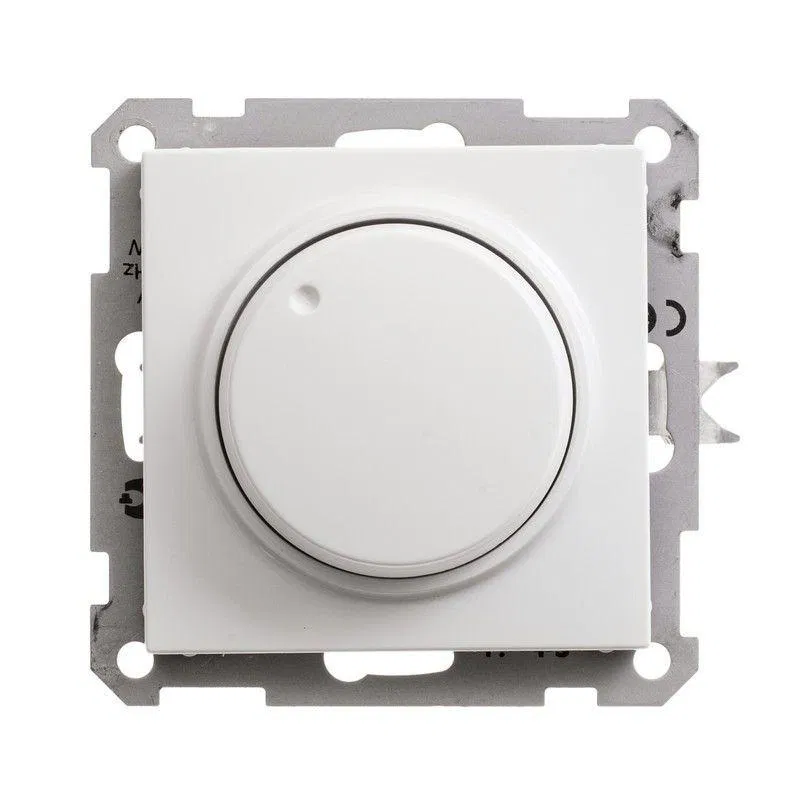 Светорегулятор поворотный W59 400Вт 230В механизм бел. SE SR-5S3-1-86 Systeme Electric