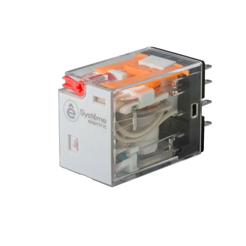 Реле 5А 4перекл. 48В AC тест кнопка LED SE SXM4CB2E7 Systeme Electric