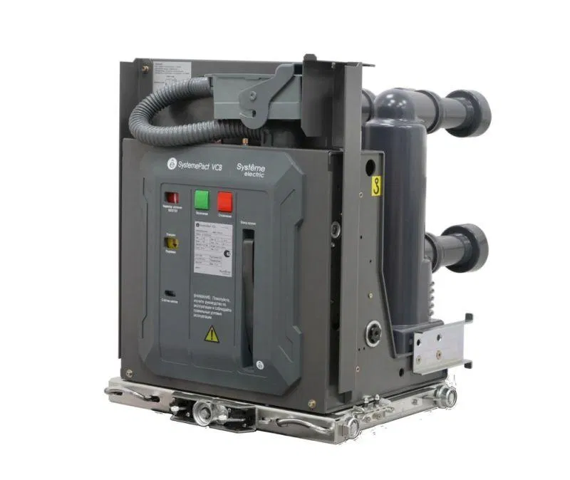 Выключатель вакуумный VEH 10кВ 1250А 25кА MCH AC/DC 220В MX/XF AC/DC 220В 210мм 58-конт. разъем выкат. SE VEH10W1225V2V2MAAAA Systeme Electric