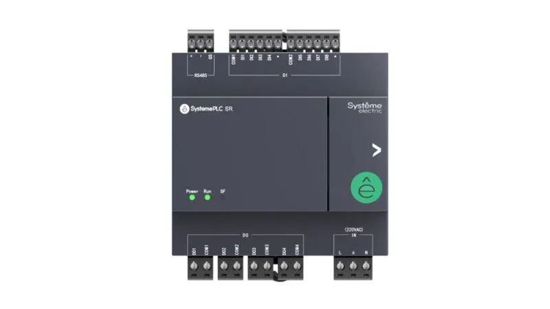 Реле интеллектуальное SR1 220В AC 12 IO: 8 DI; 4 DO (реле) 1хRS485 SE ZR1PB00P7 Systeme Electric