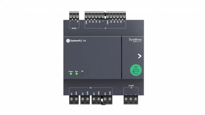 Реле интеллектуальное SR1 24В DC 12 IO: 6 DI; 4 DO (реле); 2 AI 1хRS485 SE ZR1PP00BD2A Systeme Electric