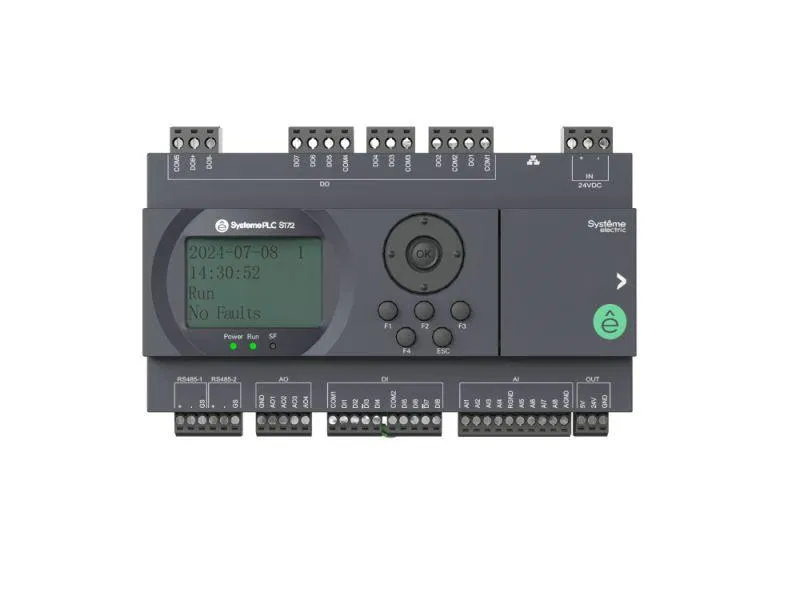 Реле интеллектуальное SR2 220В AC дисплей 28 IO: 16 DI; 12 DO (реле) 1хRS485 1хRJ45 SE ZR2PP11P7 Systeme Electric