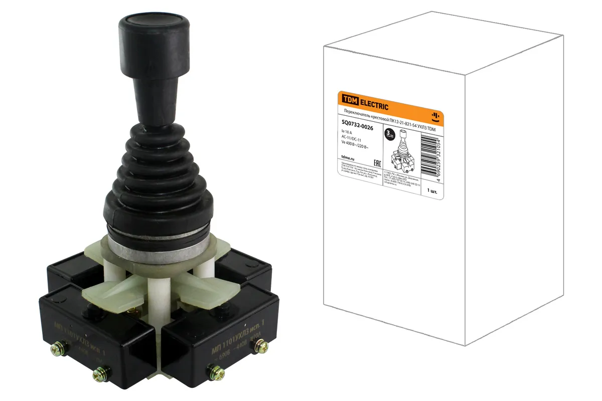 Переключатель крестовой ПК12-21-821-54 УХЛ3 TDM SQ0732-0026