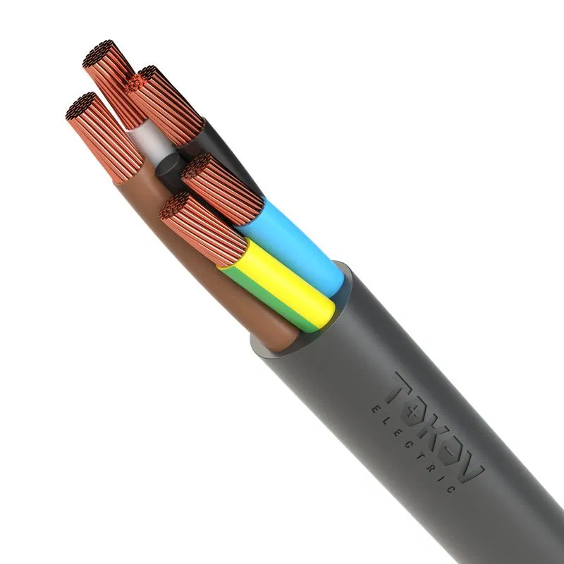 Кабель TOKOV ELECTRIC КГтп-ХЛ 5х25 (N PE) 380/660-2 (м) 00-00027201 TOKOV ELECTRIC КПП