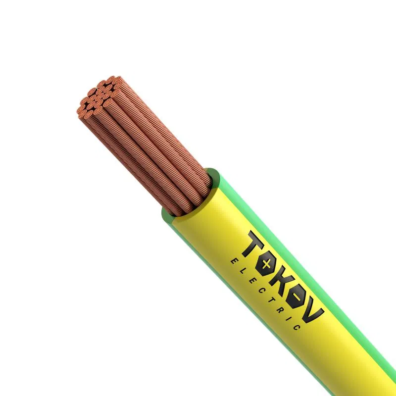 Провод TOKOV ELECTRIC ПуГВнг(А)-LS 1х10 Ж/З 450/750В (м) 00-00029628 TOKOV ELECTRIC КПП