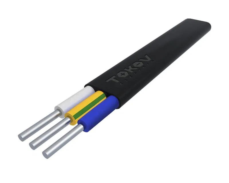 Кабель TOKOV ELECTRIC АВВГ-Пнг(А)-LS 3х2.5 ОК (N PE) 0.66кВ (м) 00-00036343 TOKOV ELECTRIC КПП