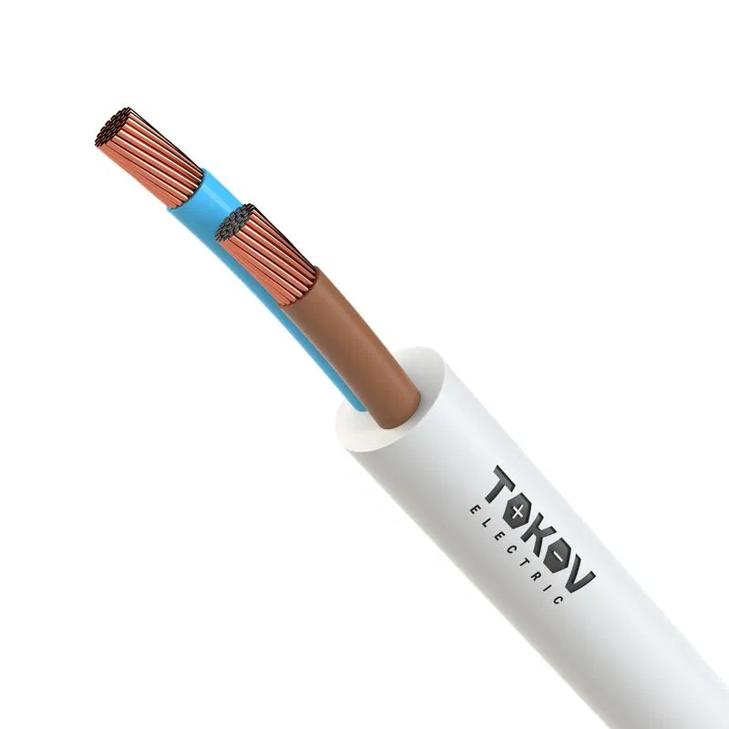 Провод TOKOV ELECTRIC ПВС 2х1.5 380В Б (м) 1945480 TOKOV ELECTRIC КПП