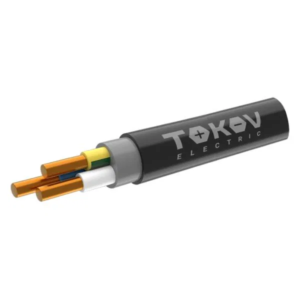 Кабель TOKOV ELECTRIC ППГнг(А)-HF 3х4 ОК (N PE) 0.66кВ (м) ТХМ00409115 TOKOV ELECTRIC КПП