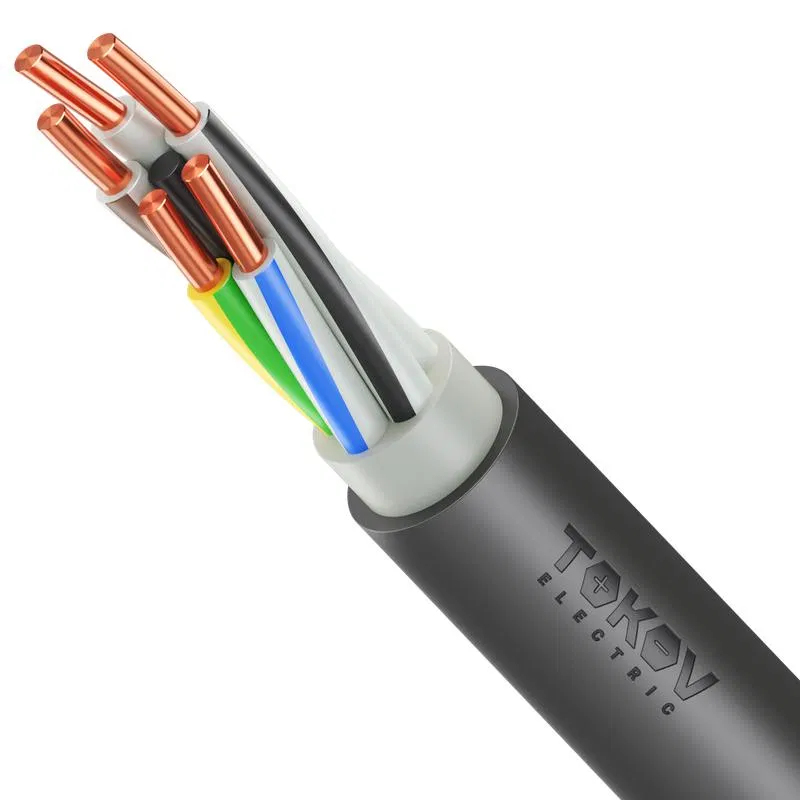 Кабель TOKOV ELECTRIC ППГнг(А)-HF 5х16 ОК (N PE) 1кВ (м) ТХМ00416254 TOKOV ELECTRIC КПП