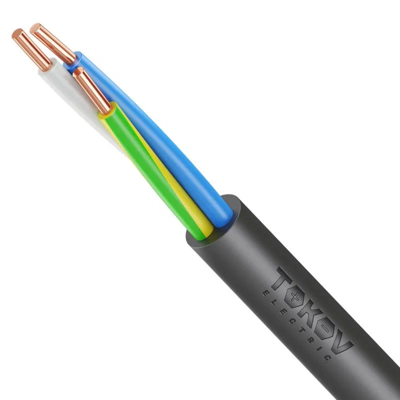 Кабель TOKOV ELECTRIC ВВГнг(А)-LS 3х4 ОК (N PE) 0.66кВ (м) УТ000028399 TOKOV ELECTRIC КПП