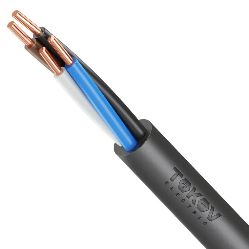 Кабель TOKOV ELECTRIC ВВГнг(А)-LS 4х6 ОК (N) 0.66кВ (м) УТ000028405 TOKOV ELECTRIC КПП