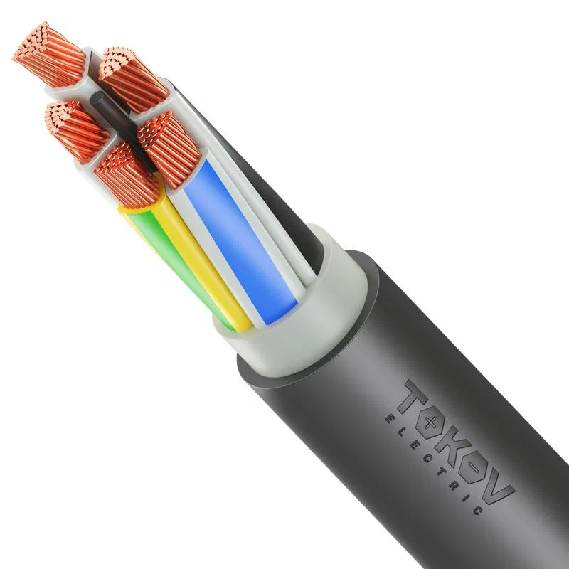 Кабель TOKOV ELECTRIC ВВГнг(А)-LS 5х50 МС (N PE) 1кВ (м) УТ000029827 TOKOV ELECTRIC КПП