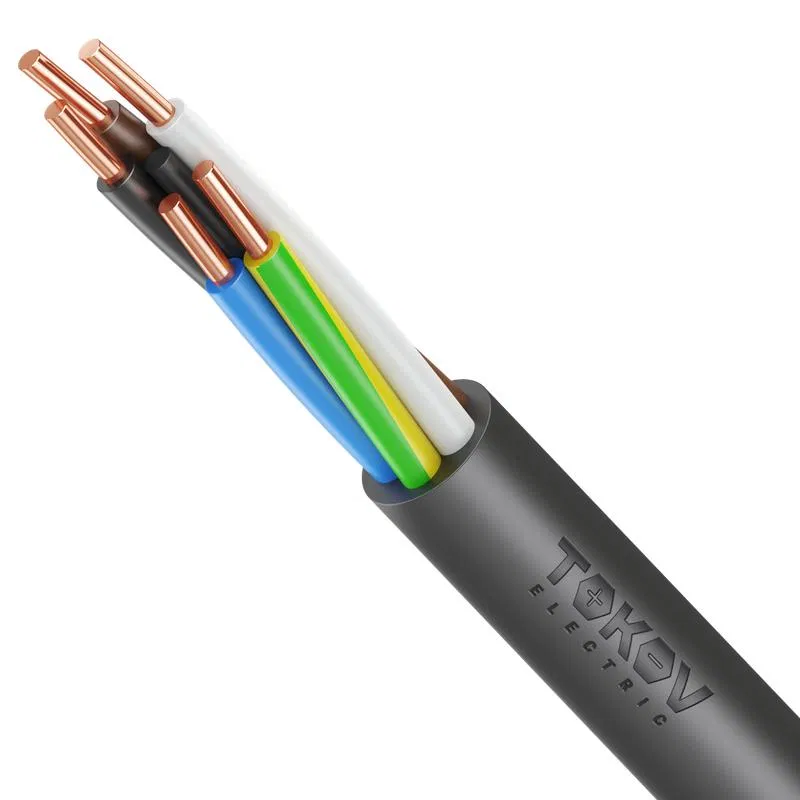 Кабель TOKOV ELECTRIC ВВГнг(А)-LSLTx 5х4 ОК (N PE) 0.66кВ (м) УТ000030902 TOKOV ELECTRIC КПП