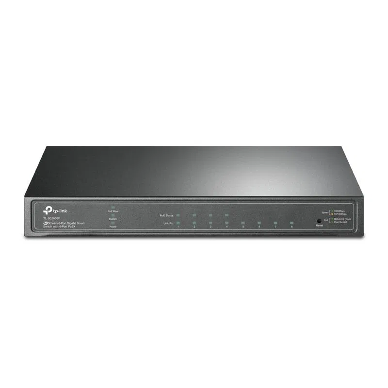 Коммутатор TL-SG2008P JetStream 8-портовый гигабитный Smart с 4 портами PoE+ TP-Link 1806712