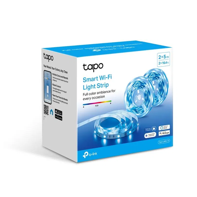 Лента светодиодная Tapo L900-10 умная многоцветная TP-Link 1874593